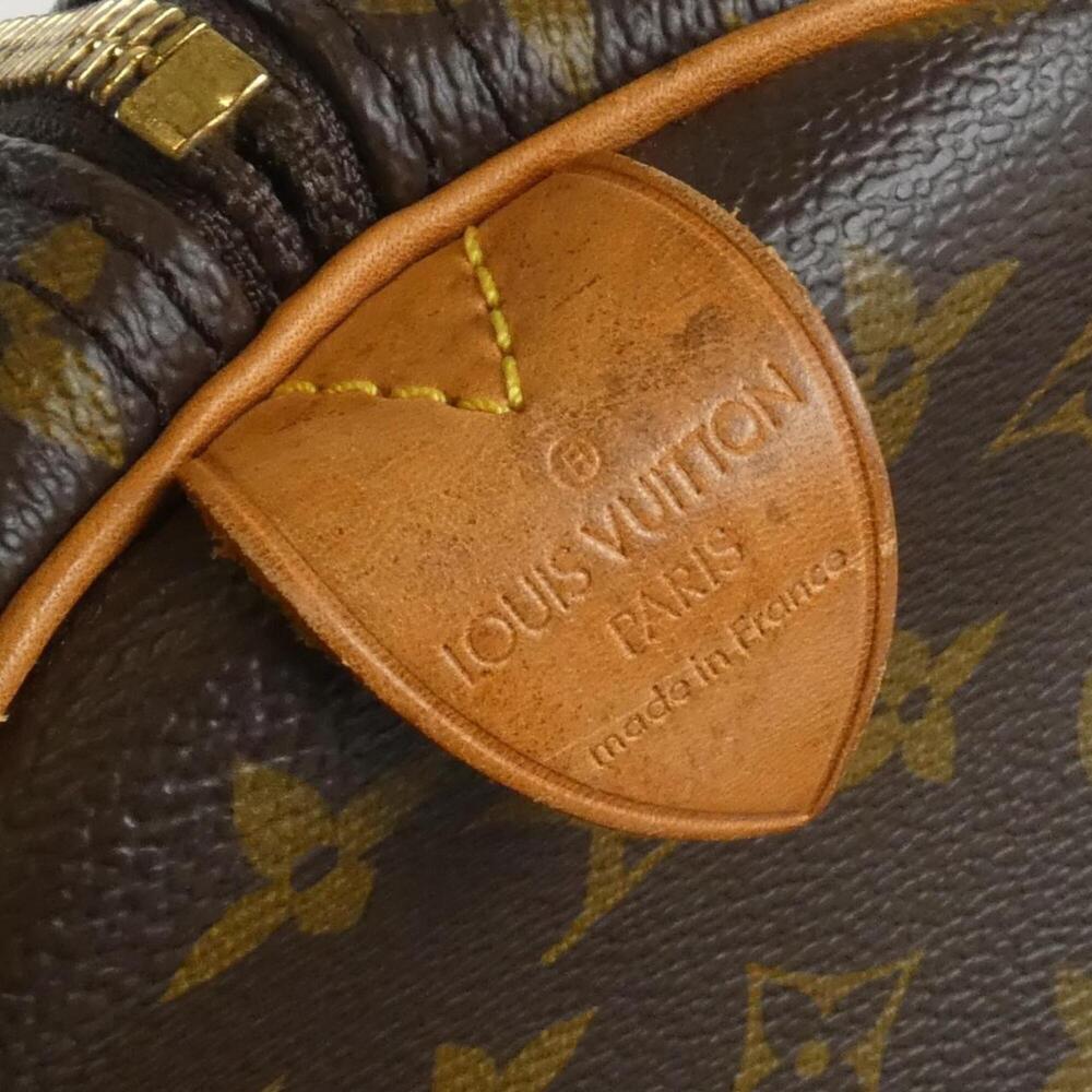 LOUIS VUITTON Brown Monogram Keepall 60 Boston Bag - Picture 4 of 10